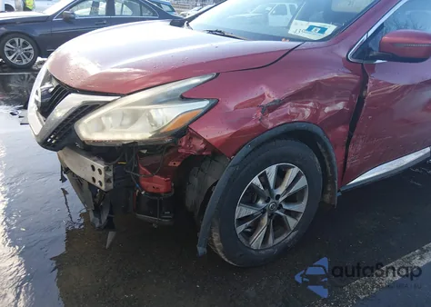 2016 Nissan Murano Sv from USA, damaged, VIN 5N1AZ2MHXGN110522